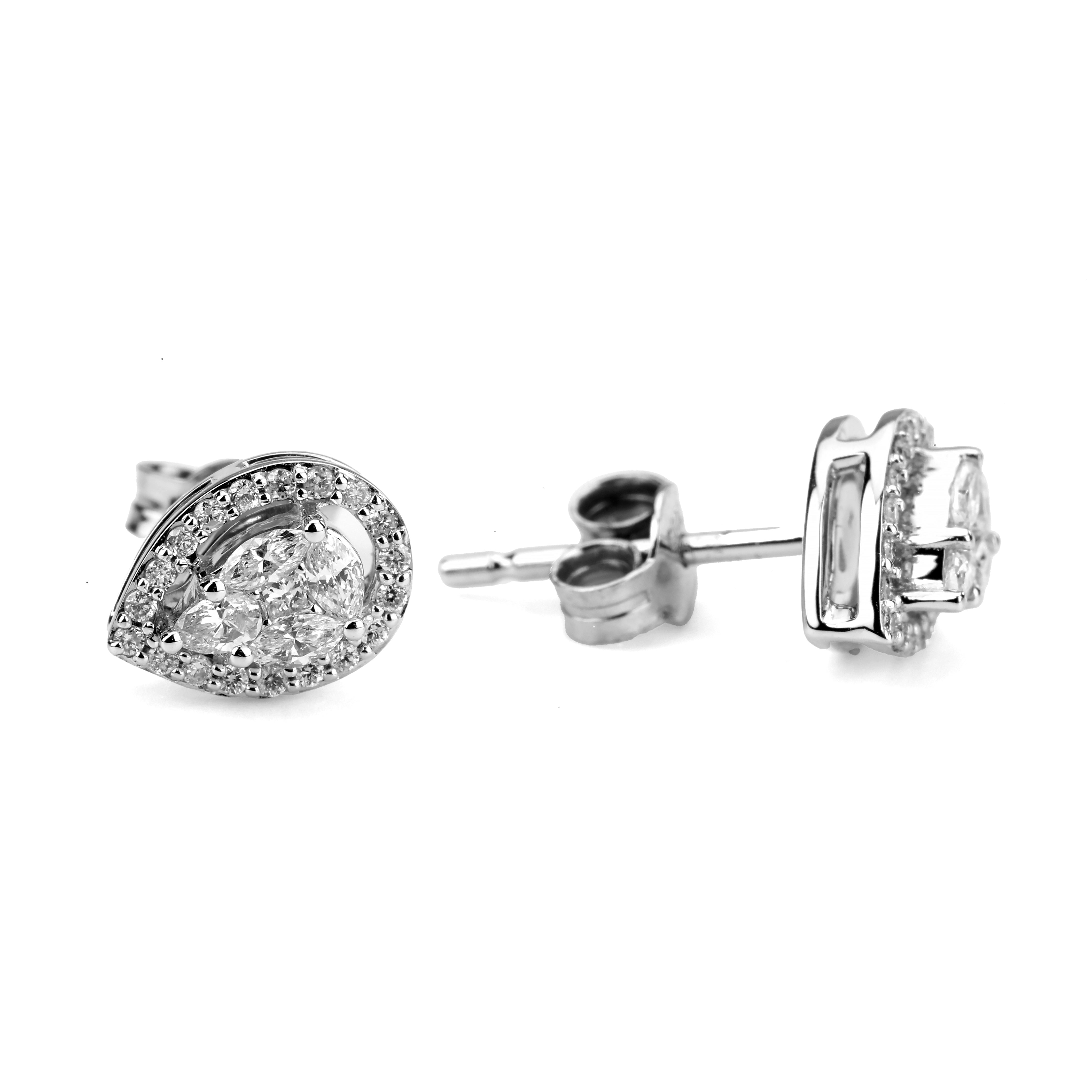Diamond Drop Earrings Regular