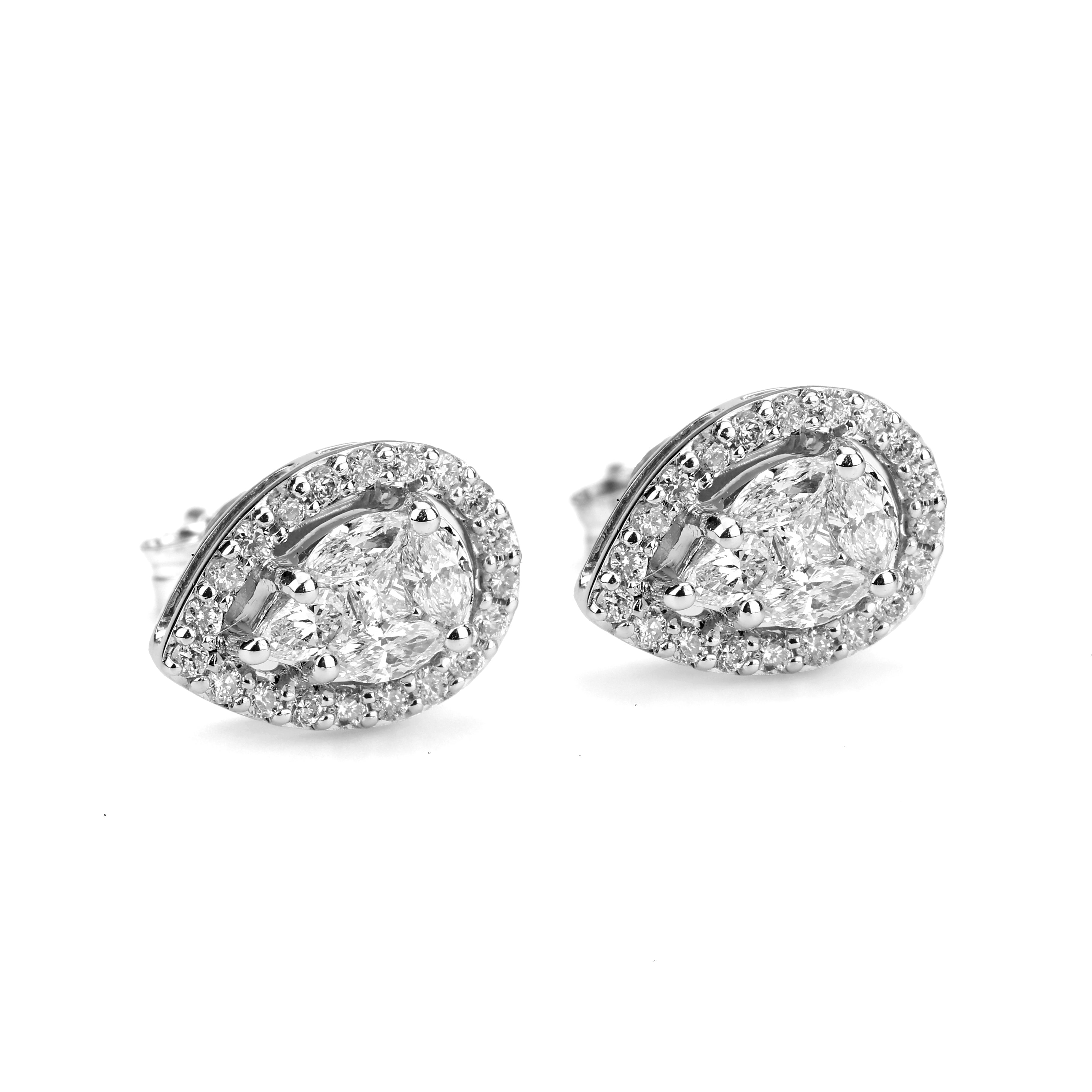 Diamond Drop Earrings Maxi