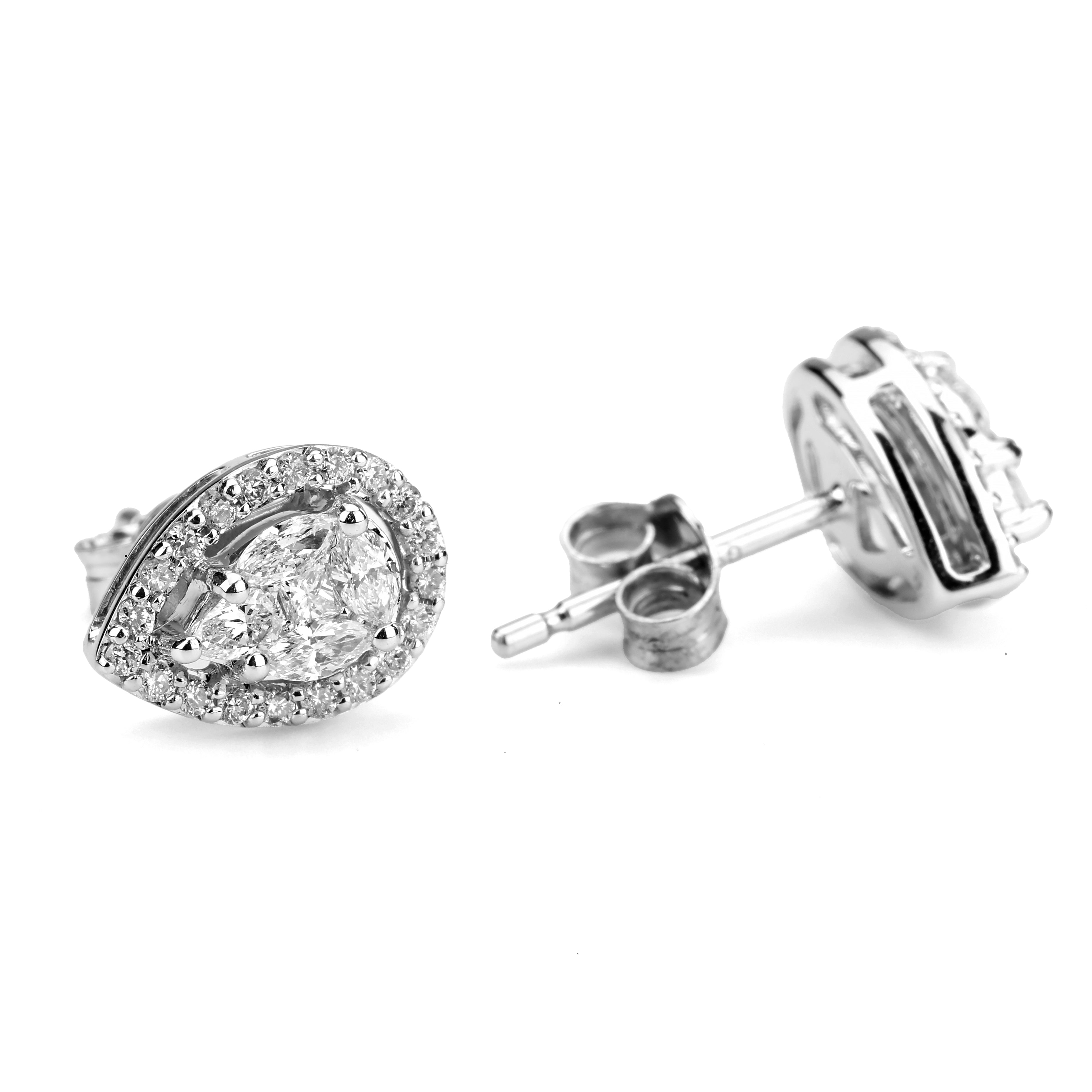 Diamond Drop Earrings Maxi