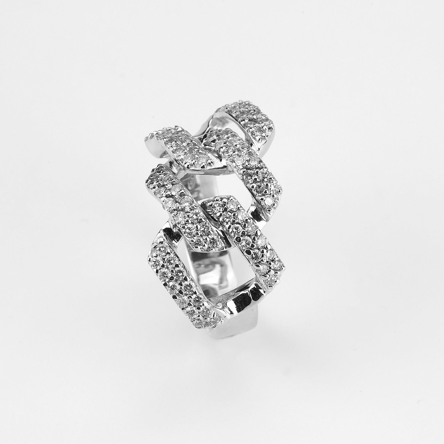 Half Gourmette Ring