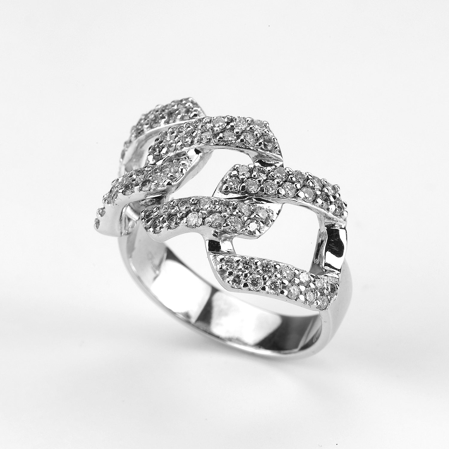 Half Gourmette Ring