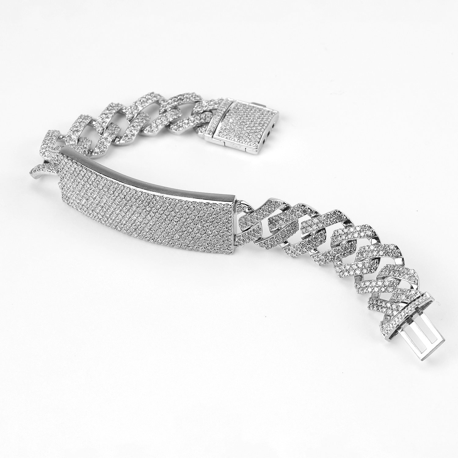 Gourmette Plate Bracelet
